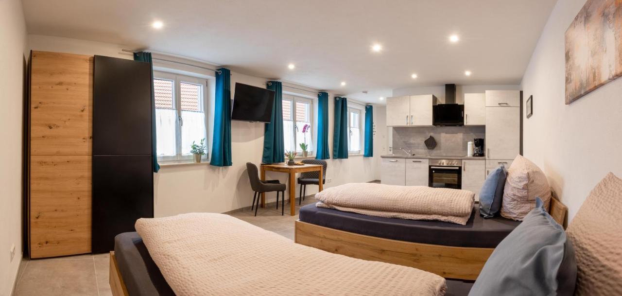 Apartment Alte Raiffeisenkasse Rothenburg Ob Der Tauber Kültér fotó